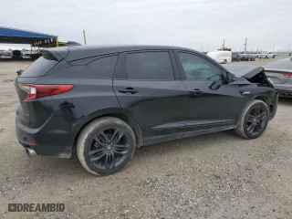 2020 Acura RDX w/A-Spec Pkg with VIN 5J8TC2H60LL004434, listed as a Copart auction lot 89352055 with 93,603 mi miles and Salvage Title. Bid and sale history available at carsss.com. Image 3.