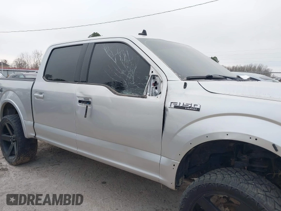 2019 Ford F-150 XL with VIN 1FTEW1E59KFC48276, listed as a IAAI auction lot 41498967 with 162,638 mi miles. Bid and sale history available at carsss.com. Image 6.