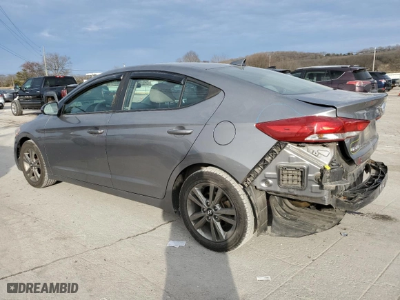2018 Hyundai Elantra SEL with VIN 5NPD84LF1JH319820, listed as a Copart auction lot 45354655 with 101,723 mi miles and Salvage Title. Bid and sale history available at carsss.com. Image 2.