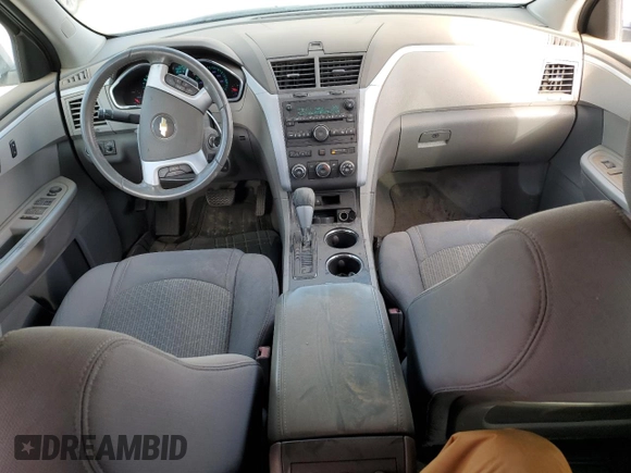 2012 Chevrolet Traverse 1LT with VIN 1GNKRGED4CJ363362, listed as a Copart auction lot 45903905 with 143,053 mi miles and Salvage Title. Bid and sale history available at DreamBid. Image 8.