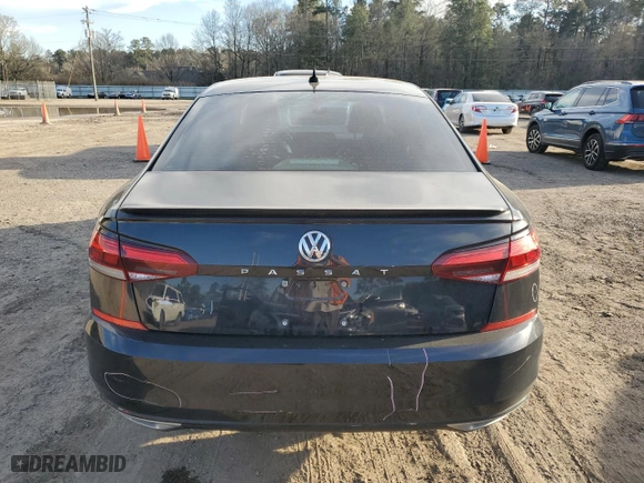 2020 Volkswagen Passat 2.0T R-Line with VIN 1VWMA7A33LC017889, listed as a Copart auction lot 46882205 with 53,049 mi miles and Salvage Title. Bid and sale history available at carsss.com. Image 6.