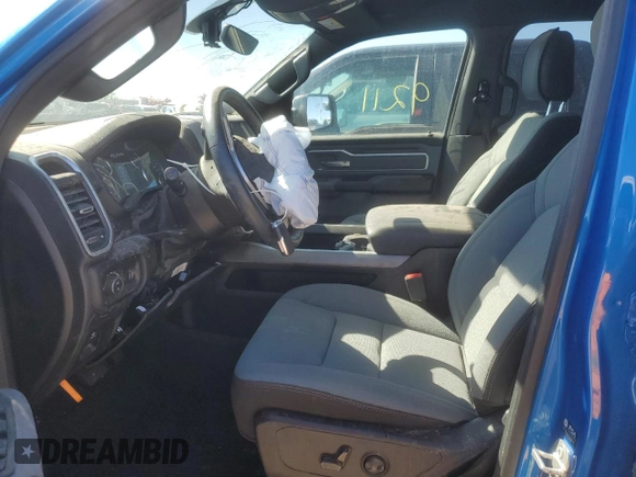 2023 Ram 1500 Big Horn with VIN 1C6RRFBG6PN606238, listed as a Copart auction lot 77317934 with 9,211 mi miles and Salvage Title. Bid and sale history available at carsss.com. Image 7.