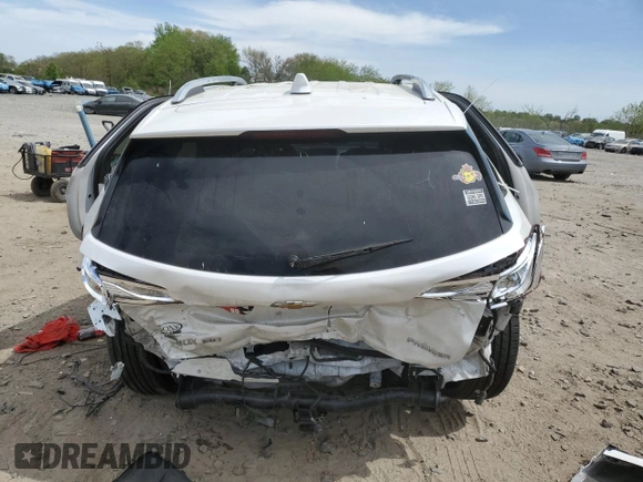 2019 Chevrolet Equinox Premier with VIN 2GNAXPEX8K6276748, listed as a Copart auction lot 52823745 with 90,163 mi miles and Salvage title. Bid and sale history available at DreamBid. Image 6.
