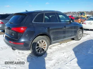 2014 Audi Q5 Premium Plus with VIN WA1LFAFP9EA115682, listed as a IAAI auction lot 41260091 with 145,744 mi miles. Bid and sale history available at carsss.com. Image 4.