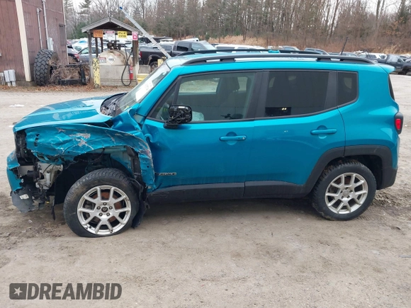 2020 Jeep Renegade Latitude with VIN ZACNJBBB7LPL94542, listed as a IAAI auction lot 41153749 with 67,706 mi miles. Bid and sale history available at carsss.com. Image 14.