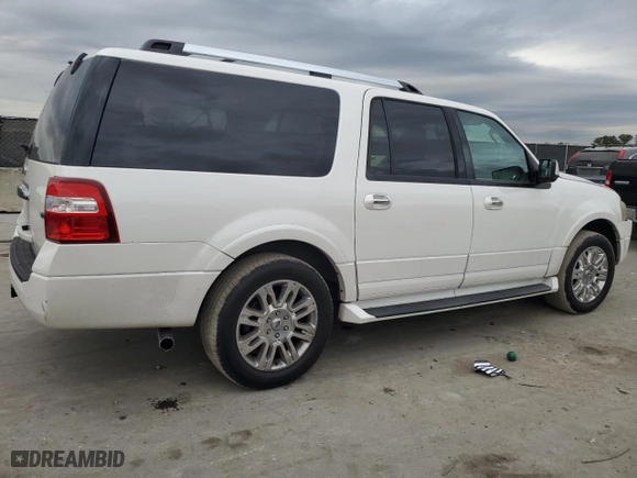 2014 Ford Expedition EL Limited with VIN 1FMJK1K52EEF61786, listed as a Copart auction lot 89087505 with 0 mi miles and Salvage Title. Bid and sale history available at carsss.com. Image 3.