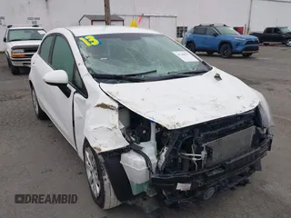2013 Kia Rio LX with VIN KNADM5A34D6110013, listed as a IAAI auction lot 41306019 with 80,501 mi miles and . Bid and sale history available at DreamBid. Image 6.
