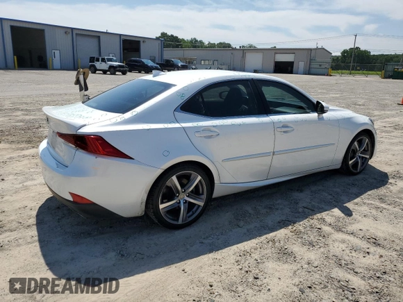 2018 Lexus IS 300 with VIN JTHC81D29J5030611, listed as a Copart auction lot 60225395 with 48,776 mi miles and Clean title. Bid and sale history available at DreamBid. Image 3.