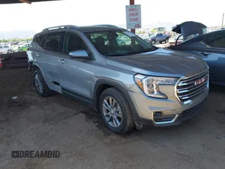 2024 GMC Terrain SLT with VIN 3GKALPEG9RL144550, listed as a IAAI auction lot 42720045 with 43,941 mi miles and . Bid and sale history available at DreamBid. Image 1.