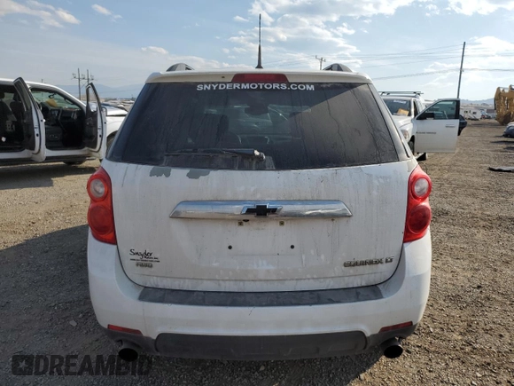 2012 Chevrolet Equinox LT w/2LT with VIN 2GNFLNE5XC6226715, listed as a Copart auction lot 76282814 with 156,216 mi miles and Salvage Title. Bid and sale history available at carsss.com. Image 6.