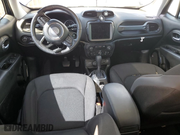 2018 Jeep Renegade Altitude with VIN ZACCJBBB4JPH39808, listed as a Copart auction lot 60941635 with 64,073 mi miles and Salvage title. Bid and sale history available at DreamBid. Image 8.