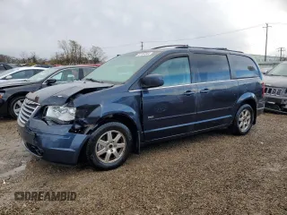 2008 Chrysler Town & Country Touring with VIN 2A8HR54P38R759751, listed as a Copart auction lot 81104564 with 169,266 mi miles and Salvage Title. Bid and sale history available at carsss.com. Image 1.