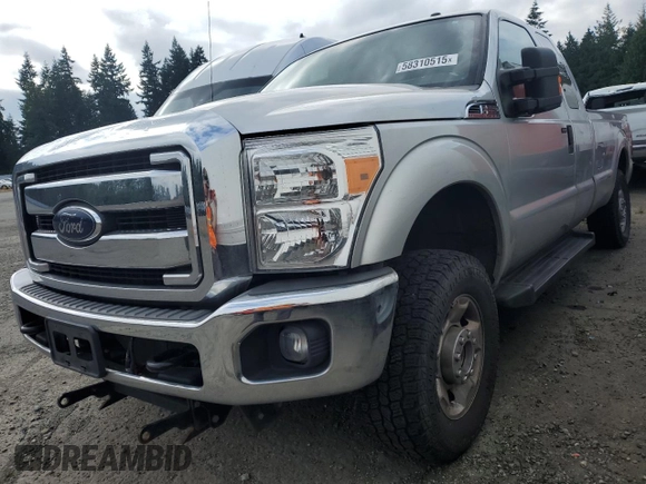 2012 Ford F-250 XL with VIN 1FT7X2B65CEB59000, listed as a Copart auction lot 58310515 with 88,747 mi miles and Salvage title. Bid and sale history available at DreamBid. Image 1.