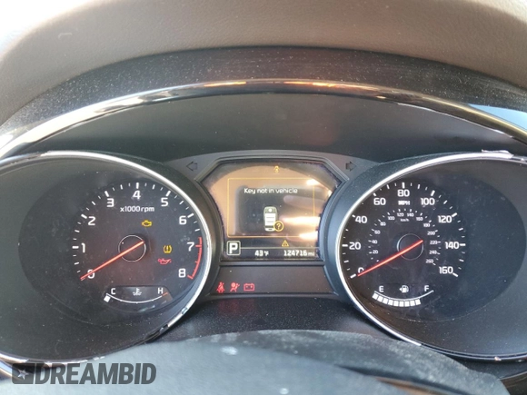 2015 Kia Sedona SX with VIN KNDMC5C12F6025689, listed as a Copart auction lot 83459954 with 124,716 mi miles and Clean Title. Bid and sale history available at carsss.com. Image 9.