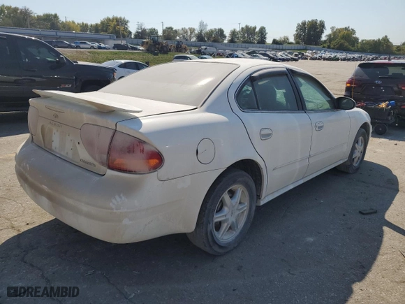 2003 Oldsmobile Alero GL1 with VIN 1G3NL52F23C221419, listed as a Copart auction lot 75747994 with 104,621 mi miles and Salvage Title. Bid and sale history available at carsss.com. Image 3.