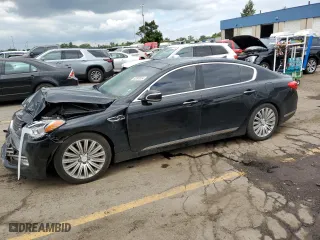2015 Kia K900 Premium with VIN KNALU4D49F6026041, listed as a Copart auction lot 65393834 with 152,851 mi miles and Salvage Title. Bid and sale history available at carsss.com. Image 1.