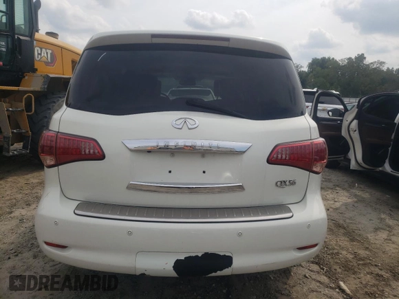 2013 Infiniti QX56 with VIN JN8AZ2NF2D9550468, listed as a Copart auction lot 67254674 with 138,193 mi miles and Clean Title. Bid and sale history available at carsss.com. Image 6.