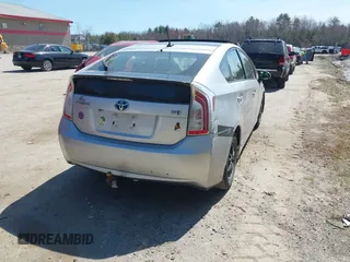 2012 Toyota Prius One with VIN JTDKN3DU8C5422968, listed as a IAAI auction lot 42080548 with 240,308 mi miles. Bid and sale history available at carsss.com. Image 4.