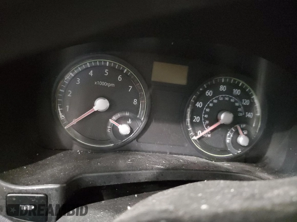2008 Kia Rio LX with VIN KNADE123886386205, listed as a Copart auction lot 46245725 with Not Provided miles and Salvage Title. Bid and sale history available at DreamBid. Image 9.