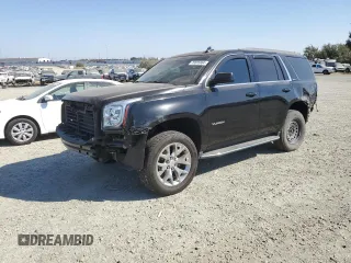 2017 GMC Yukon SLE with VIN 1GKS2AKC9HR403504, listed as a Copart auction lot 73595964 with 73,530 mi miles and Salvage Title. Bid and sale history available at carsss.com. Image 1.