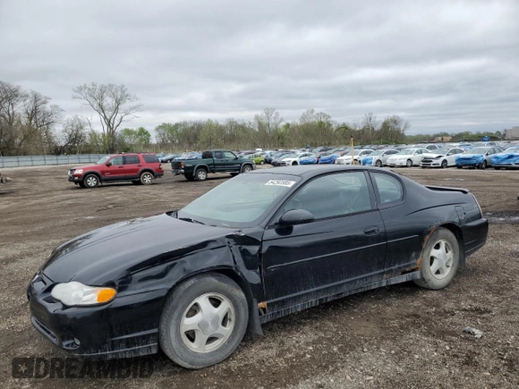 2002 Chevrolet Monte Carlo SS z VIN 2G1WX15K629259244, wystawiony jako Copart lot #54292585 z przebiegiem 239 407 mil mil oraz Szkoda całkowita • Salvage title. Historia ofert i sprzedaży dostępna na DreamBid. Obrazek 1.