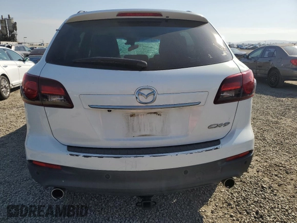2015 Mazda CX-9 Grand Touring with VIN JM3TB2DV3F0463680, listed as a Copart auction lot 45996565 with 174,201 mi miles and Salvage Title. Bid and sale history available at carsss.com. Image 6.