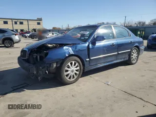 2003 Hyundai Sonata GLS with VIN KMHWF35H43A884186, listed as a Copart auction lot 84385254 with 82,160 mi miles and Salvage Title. Bid and sale history available at carsss.com. Image 1.