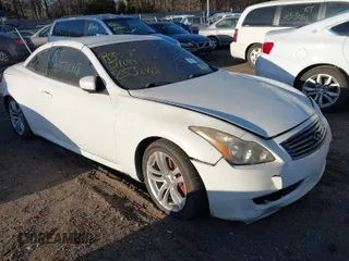 2009 Infiniti G37 with VIN JNKCV66E39M724323, listed as a IAAI auction lot 41758741 with Not Provided miles and . Bid and sale history available at DreamBid. Image 1.