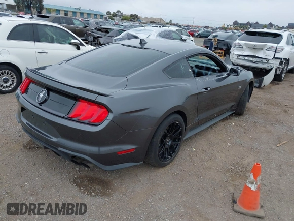 2020 Ford Mustang EcoBoost with VIN 1FA6P8TD1L5184204, listed as a IAAI auction lot 42421848 with 94,492 mi miles and . Bid and sale history available at DreamBid. Image 4.