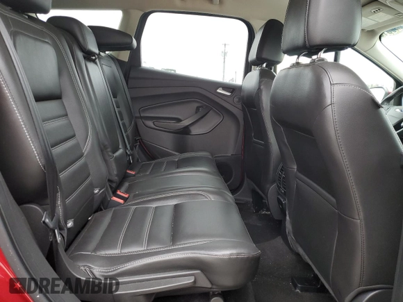 2017 Ford Escape Titanium with VIN 1FMCU0J93HUE83465, listed as a Copart auction lot 53340915 with 44,973 mi miles and Salvage Title. Bid and sale history available at DreamBid. Image 11.