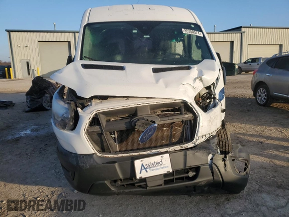2020 Ford Transit z VIN 1FMZK1C87LKB11433, wystawiony jako Copart lot #85380574 z przebiegiem Nie podano mil oraz Szkoda całkowita • Salvage title. Historia ofert i sprzedaży dostępna na DreamBid. Obrazek 5.