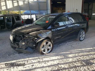 2015 Jeep Compass Latitude with VIN 1C4NJCEB3FD107415, listed as a Copart auction lot 74567454 with 140,342 mi miles and Salvage Title. Bid and sale history available at carsss.com. Image 1.