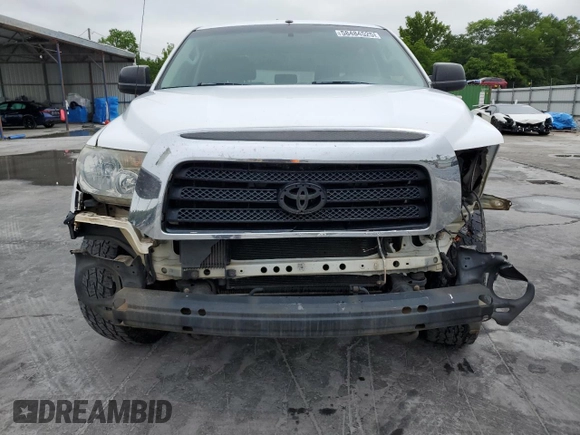 2007 Toyota Tundra SR5 with VIN 5TBDV54127S477080, listed as a Copart auction lot 58484525 with 364,918 mi miles and Salvage title. Bid and sale history available at DreamBid. Image 5.