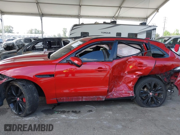 2018 Jaguar F-Pace S z VIN SADCM2FV3JA236643, wystawiony jako IAAI lot #42229247 z przebiegiem 114 654 mil mil oraz . Historia ofert i sprzedaży dostępna na DreamBid. Obrazek 15.
