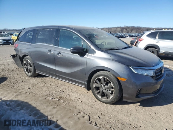 2023 Honda Odyssey Elite с VIN 5FNRL6H92PB066033, выставлен на аукционе Copart как лот 89339945 с пробегом 30 403 миль миль и Списание • Salvage title. История ставок и продаж доступна на DreamBid. Изображение 4.