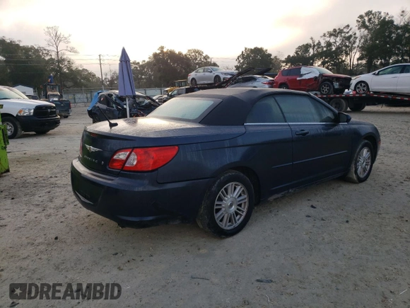 2008 Chrysler Sebring Touring with VIN 1C3LC55R18N135693, listed as a Copart auction lot 85847214 with 94,976 mi miles and Salvage Title. Bid and sale history available at DreamBid. Image 3.