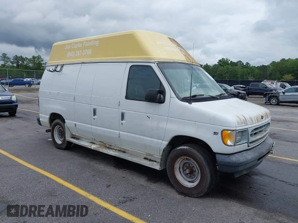 2002 Ford Econoline Cargo с VIN 1FTSE34L92HA84131, выставлен на аукционе IAAI как лот 42404153 с пробегом 175 259 миль миль и . История ставок и продаж доступна на DreamBid. Изображение 1.