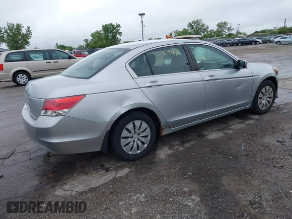 2008 Honda Accord LX z VIN 1HGCP26378A142472, wystawiony jako IAAI lot #42315943 z przebiegiem 217 985 mil mil oraz . Historia ofert i sprzedaży dostępna na DreamBid. Obrazek 4.
