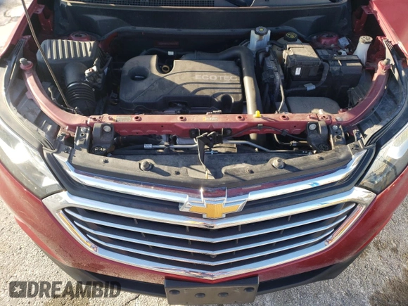 2018 Chevrolet Equinox Premier with VIN 3GNAXMEV2JS564813, listed as a Copart auction lot 52710195 with 70,042 mi miles and Salvage Title. Bid and sale history available at carsss.com. Image 13.