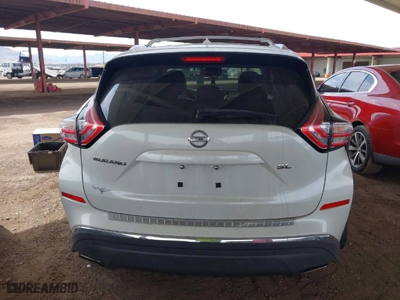 2016 Nissan Murano S with VIN 5N1AZ2MG7GN135661, listed as a IAAI auction lot 41886263 with 96,105 mi miles. Bid and sale history available at carsss.com. Image 15.