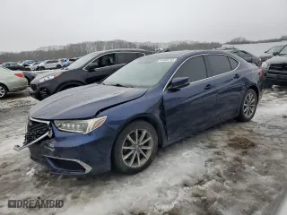 2018 Acura TLX with VIN 19UUB1F34JA002396, listed as a Copart auction lot 44949705 with 133,154 mi miles and Salvage Title. Bid and sale history available at carsss.com. Image 1.