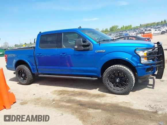 2019 Ford F-150 XL with VIN 1FTEW1EP3KFD44678, listed as a IAAI auction lot 42232307 with 83,039 mi miles and . Bid and sale history available at DreamBid. Image 13.