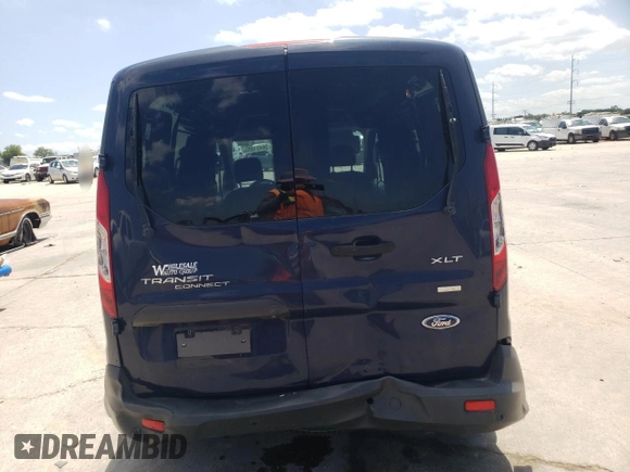 2016 Ford Transit Connect XLT z VIN NM0LS7FX5G1257788, wystawiony jako Copart lot #56401055 z przebiegiem 97 950 mil mil oraz Szkoda całkowita • Salvage title. Historia ofert i sprzedaży dostępna na DreamBid. Obrazek 6.