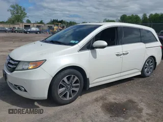 2015 Honda Odyssey Touring Elite с VIN 5FNRL5H91FB012330, выставлен на аукционе IAAI как лот 42307107 с пробегом 152 087 миль миль и . История ставок и продаж доступна на DreamBid. Изображение 18.