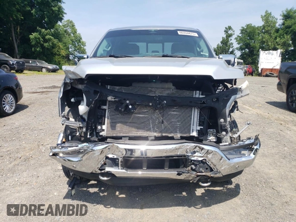 2023 Ford F-150 XL with VIN 1FTFW1E83PFC67461, listed as a Copart auction lot 66444875 with 10,498 mi miles and Salvage title. Bid and sale history available at DreamBid. Image 5.
