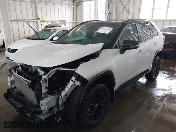 2024 Toyota RAV4 Hybrid XSE with VIN 4T3E6RFV9RU169387, listed as a IAAI auction lot 41566024 with 1,701 mi miles. Bid and sale history available at carsss.com. Image 17.