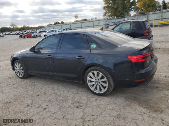2017 Audi A4 ultra Premium with VIN WAUGMAF49HN071888, listed as a Copart auction lot 78382024 with 101,077 mi miles and Salvage Title. Bid and sale history available at carsss.com. Image 2.