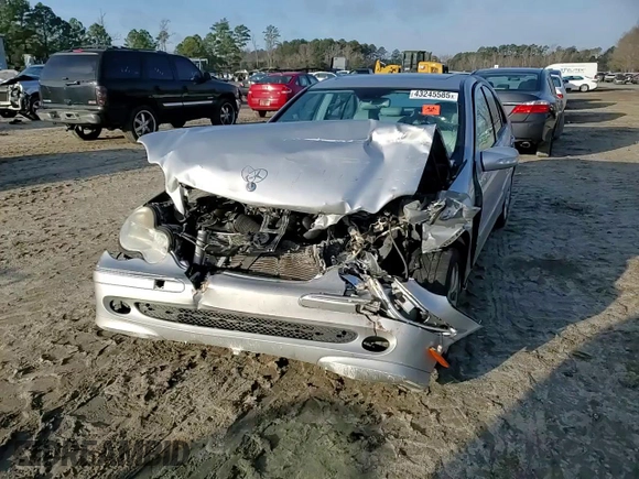 2003 Mercedes-Benz C 230 Kompressor with VIN WDBRF40J13F436118, listed as a Copart auction lot 43245585 with Not Provided miles and Salvage Title. Bid and sale history available at DreamBid. Image 11.