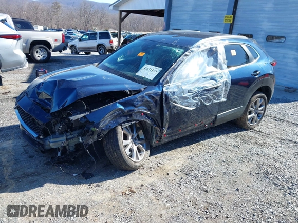2022 Mazda CX-30 2.5 S Select Package with VIN 3MVDMBBL4NM444414, listed as a IAAI auction lot 41646524 with 1 mi miles. Bid and sale history available at carsss.com. Image 18.