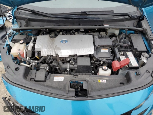 2020 Toyota Prius LE with VIN JTDKARFP3L3137757, listed as a Copart auction lot 55695845 with 189,195 mi miles and Salvage Title. Bid and sale history available at DreamBid. Image 11.